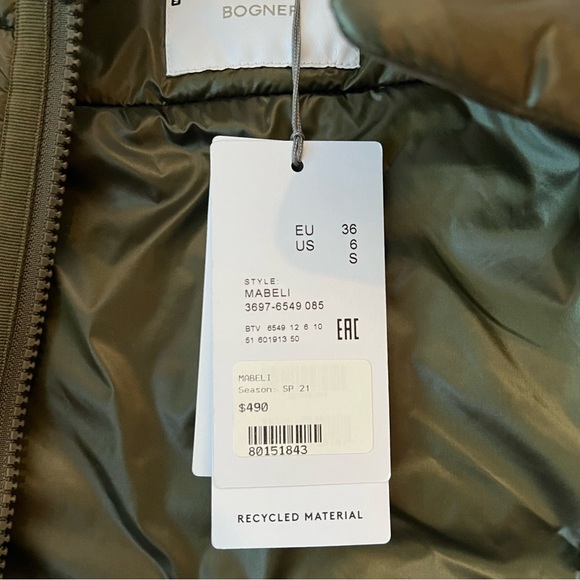 NEW🌟Bogner Mabeli Vest, Green - Picture 7 of 11